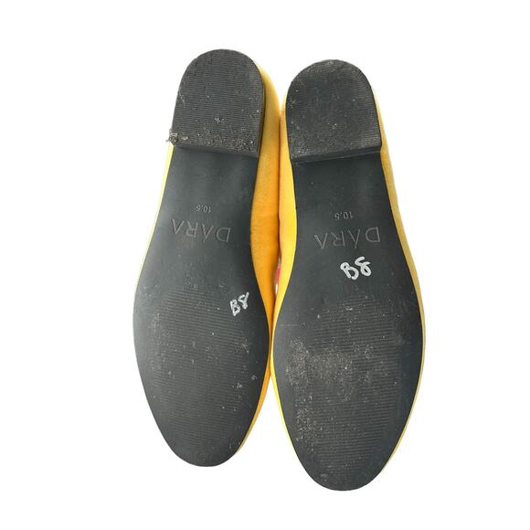 Yellow Loafers with White Lettering - Picture 6 of 7